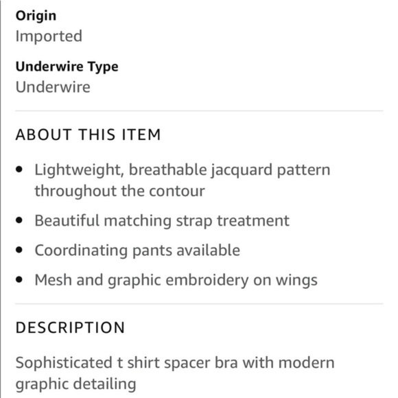 Wacoal Underwire Bra 34D Beige 853266 Like New Condition - Picture 9 of 9